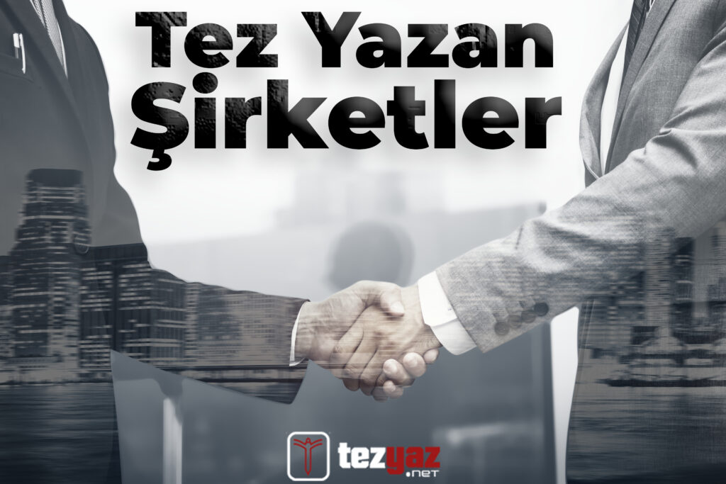 Tez Yazan Şirketler