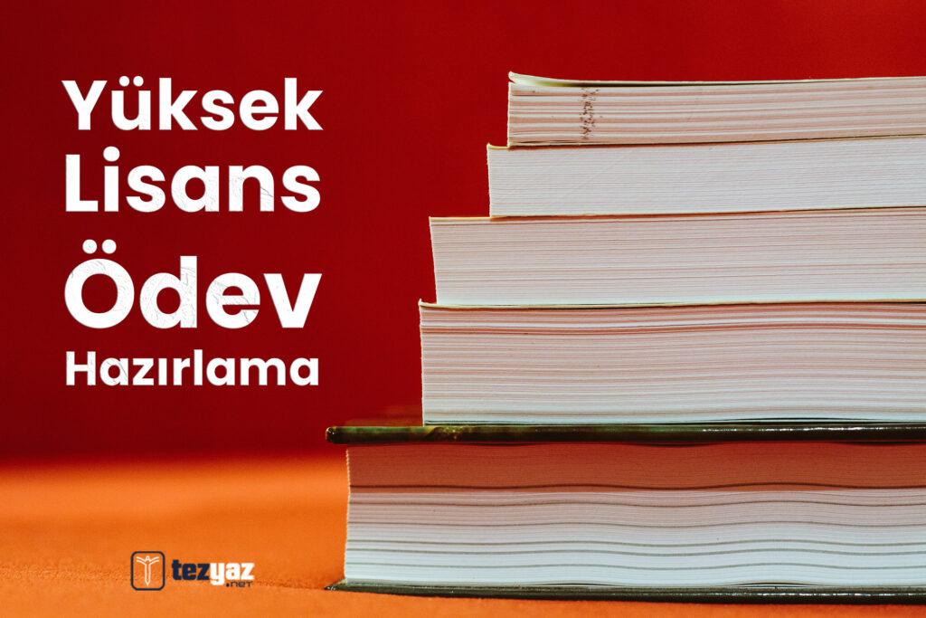 Yüksek Lisans Ödev Hazırlama